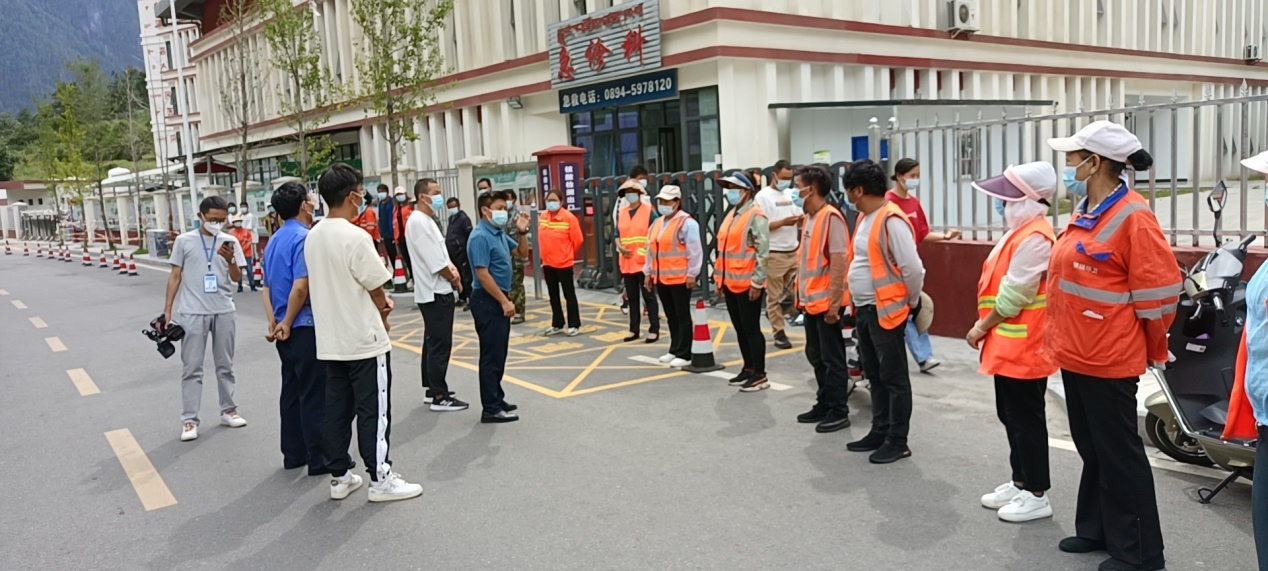 攜手共度疫情關，防疫物資保平安 ——天晟源環保察隅縣項目部獲贈防疫物資